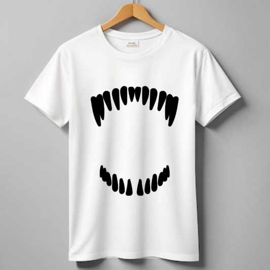 DINO TEETH T SHIRT FOR BOYS