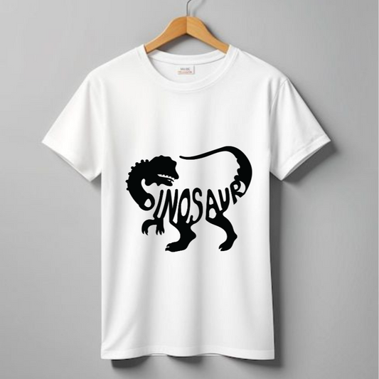 BLACK DINO T SHIRT FOR BOYS